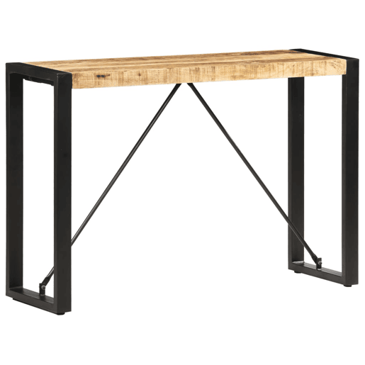 Mesa Consola - Mesa De Entrada 110x35x76 cm madeira de mangueira maciça