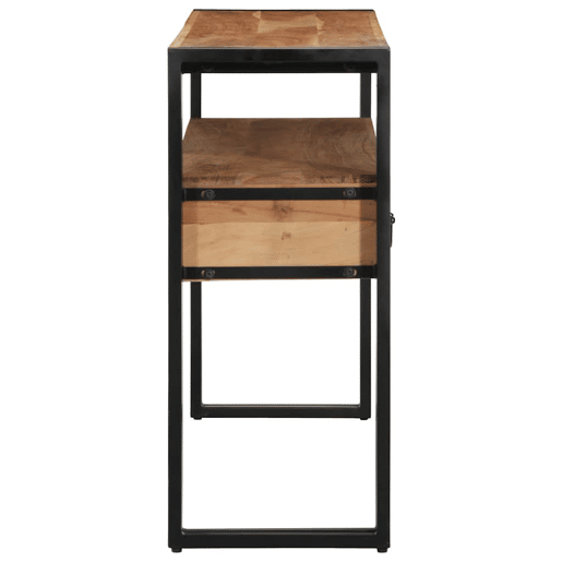 Mesa Consola - Mesa De Entrada Castanho 120 x 33 x 75 cm Madeira de acácia maciça