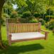 Banco de jardín - Joyce - Madera 150x70 Banco de jardín - Joyce - Madera 150x70 Crema