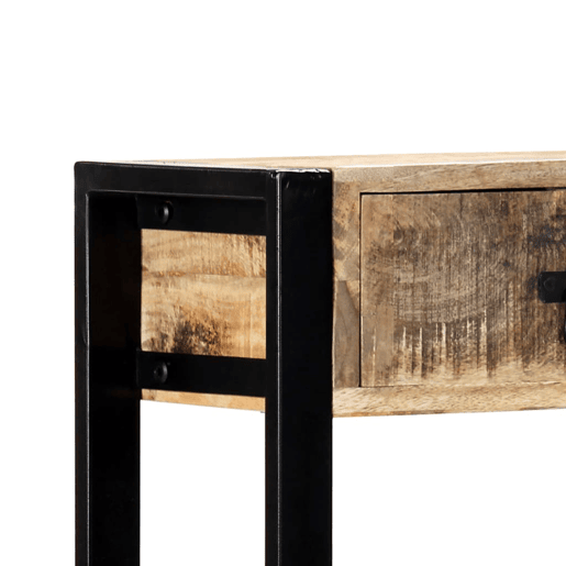 Mesa Consola - Mesa De Entrada 90x30x75 cm madeira de mangueira maciça