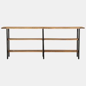 Mesa Consola - Mesa De Entrada 180x35x70 cm madeira de mangueira maciça