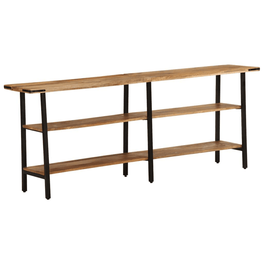 Mesa Consola - Mesa De Entrada 180x35x70 cm madeira de mangueira maciça