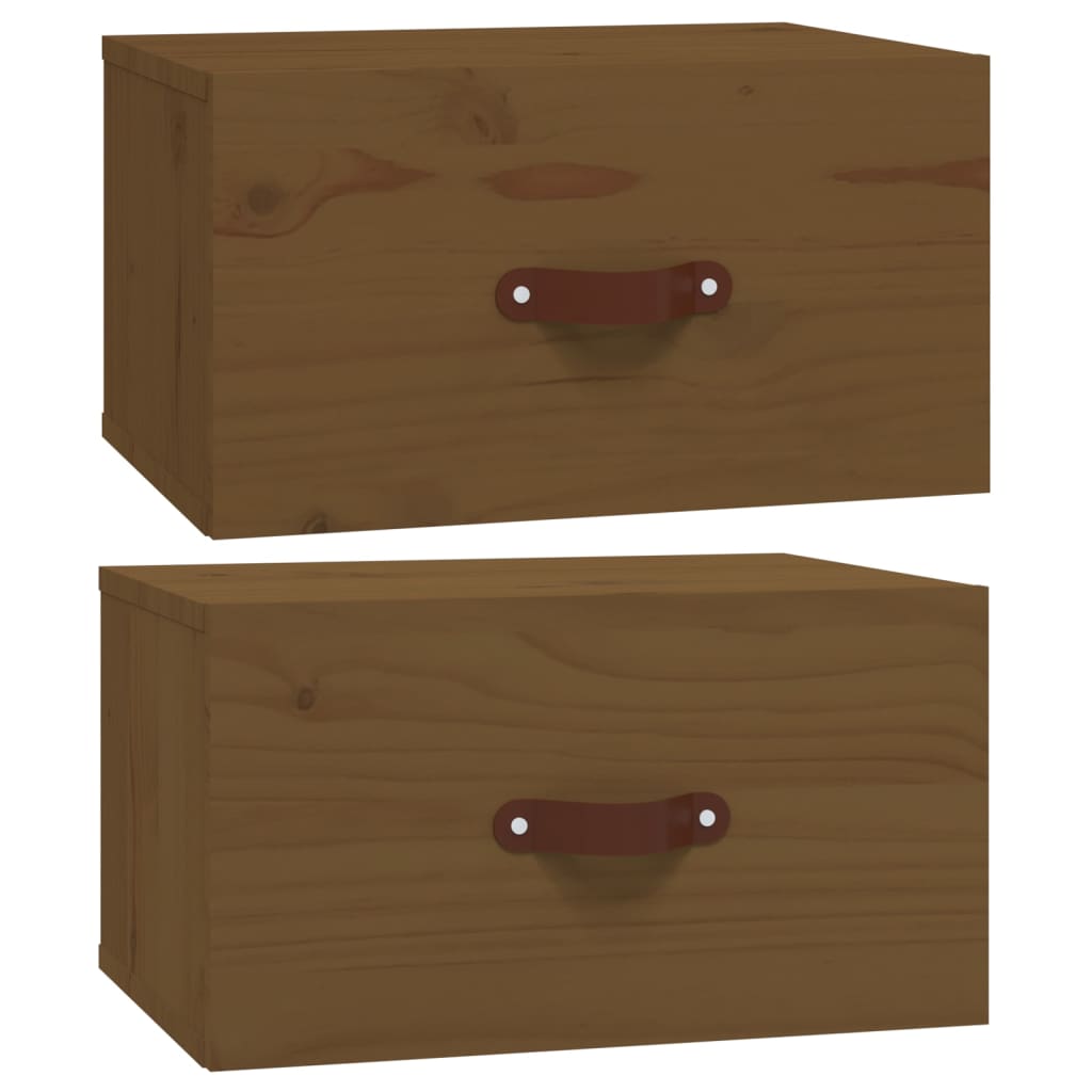 Juego De Mesitas De Noche de pared - Mesillas De Noche 40