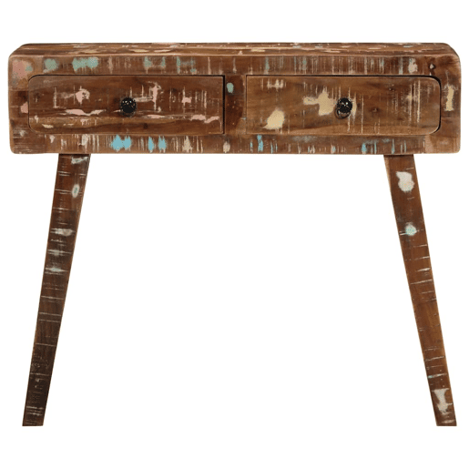 Mesa Consola - Mesa De Entrada 90x32x75 cm madeira recuperada maciça Mesa Consola - Mesa De Entrada 90x32x75 cm madeira recuperada maciça