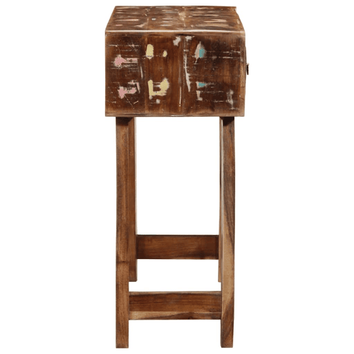 Mesa Consola - Mesa De Entrada 90x32x75 cm madeira recuperada maciça Mesa Consola - Mesa De Entrada 90x32x75 cm madeira recuperada maciça