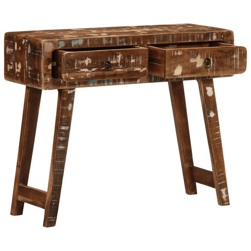 Mesa Consola - Mesa De Entrada 90x32x75 cm madeira recuperada maciça Mesa Consola - Mesa De Entrada 90x32x75 cm madeira recuperada maciça
