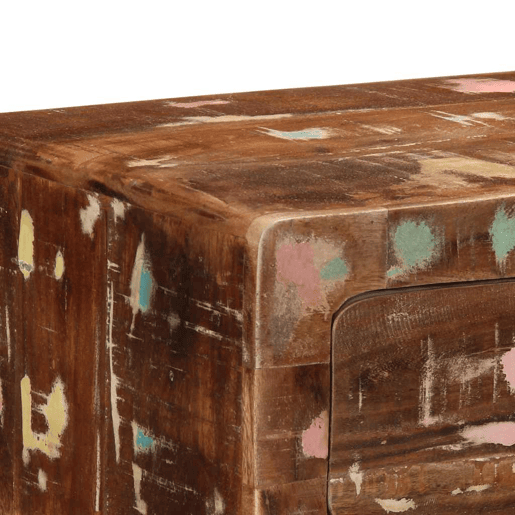 Mesa Consola - Mesa De Entrada 90x32x75 cm madeira recuperada maciça Mesa Consola - Mesa De Entrada 90x32x75 cm madeira recuperada maciça