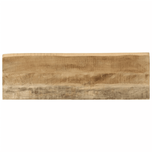 Mesa Consola - Mesa De Entrada c borda viva 105x33x76cm madeira mangueira maciça