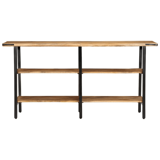 Mesa Consola - Mesa De Entrada 140x35x70 cm madeira de mangueira maciça Mesa Consola - Mesa De Entrada 140x35x70 cm madeira de mangueira maciça