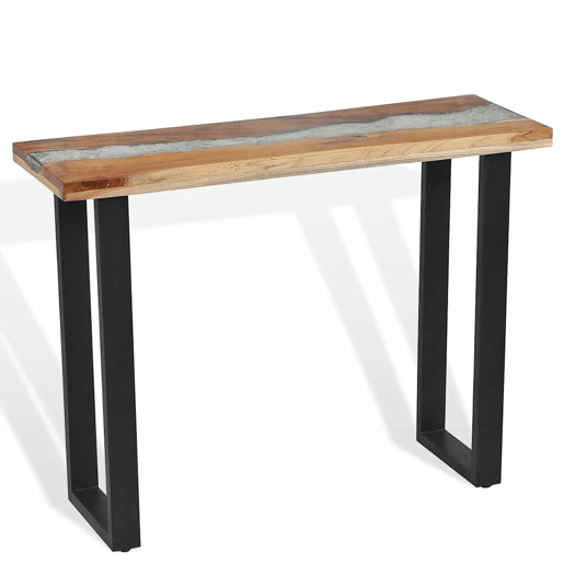 Mesa Consola - Mesa De Entrada em teca 100x35x75 cm