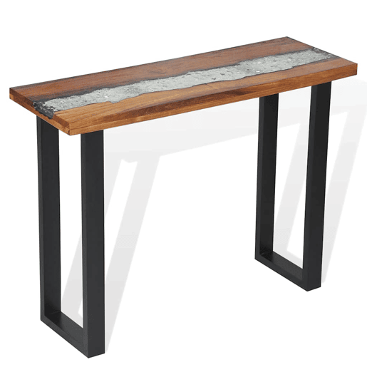 Mesa Consola - Mesa De Entrada em teca 100x35x75 cm