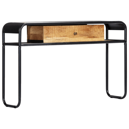 Mesa Consola - Mesa De Entrada 118x30x75 cm madeira de mangueira maciça