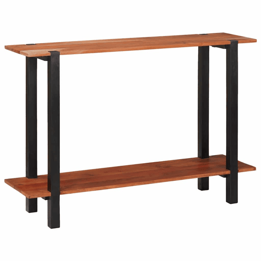 Mesa Consola - Mesa De Entrada Castanho 110 x 30 x 75 cm Madeira de acácia maciça