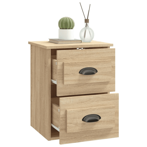 Mesa De Cabeceira De Parede Mesinha De Cabeceira - 41,5x36x53 cm carvalho sonoma