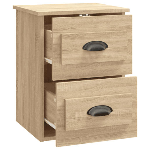 Mesa De Cabeceira De Parede Mesinha De Cabeceira - 41,5x36x53 cm carvalho sonoma