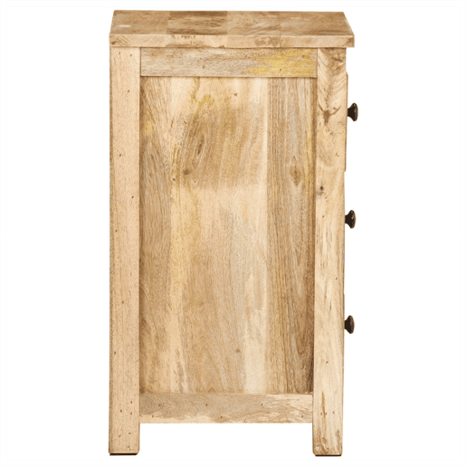 Mesa De Cabeceira - Mesinha De Cabeceira 45x35x60 cm madeira de mangueira maciça