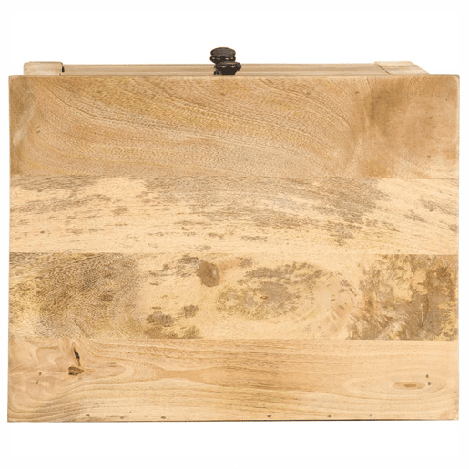 Mesa De Cabeceira - Mesinha De Cabeceira 45x35x60 cm madeira de mangueira maciça