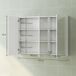 Armario Espejo Baño MDF, Vidrio HOMCOM, hogar - baño Armario Espejo Baño MDF, Vidrio HOMCOM, hogar - baño Blanco