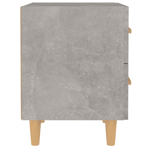 Mesa De Cabeceira - Mesinha De Cabeceira 40x35x47,5 cm cinzento cimento