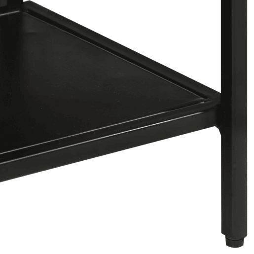 Mesa Consola - Mesa De Entrada 110x30x75 cm madeira mangueira áspera maciçaferro