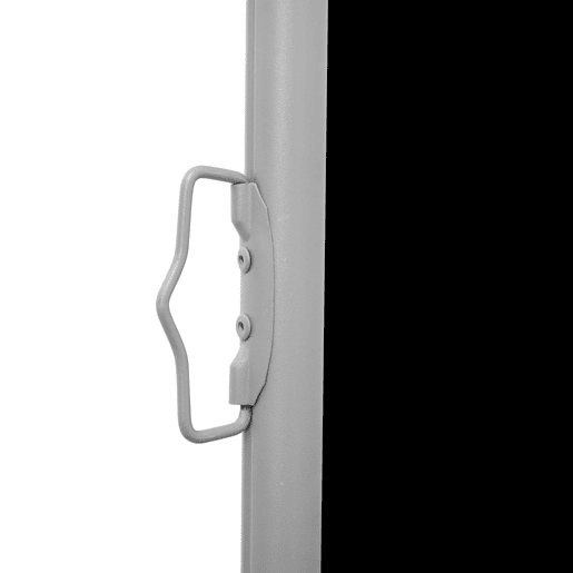 Tela de toldo cortina de privacidade lateral retrátil para pátio jardim terraço varanda proteção visual tela preta 140 x 600 cm 02_0007433