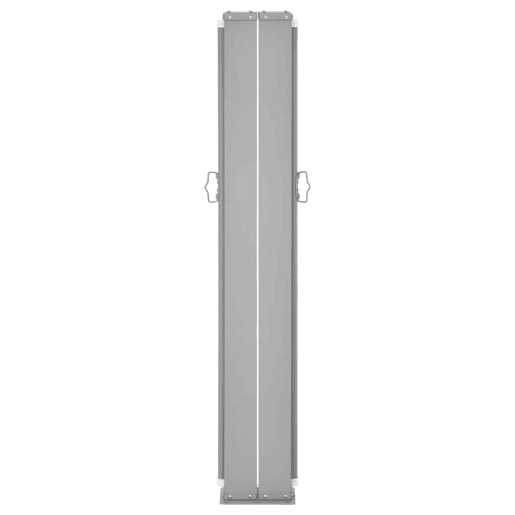 Tela de toldo cortina de privacidade lateral retrátil para pátio jardim terraço varanda proteção visual tela preta 140 x 600 cm 02_0007433