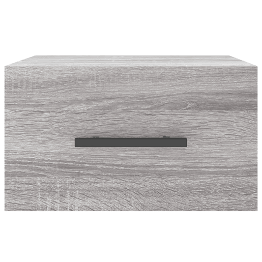 Mesa De Cabeceira De Parede Mesinha De Cabeceira - cinzento sonoma 35x35x20cm