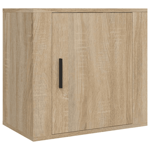 Lote de 2 Mesas De Cabeceira parede - Mesinhas De Cabeceira 50x30x47 cm cor carvalho sonoma