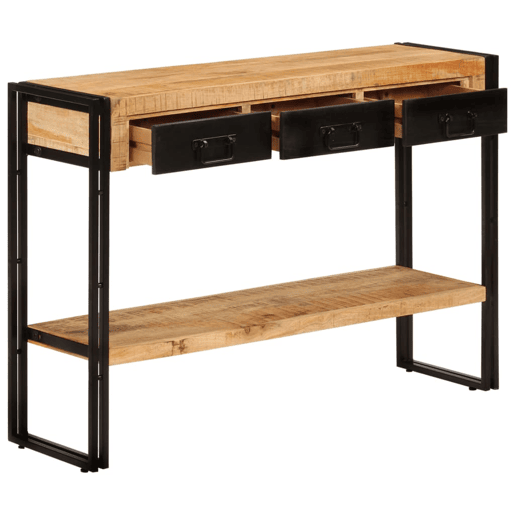 Mesa Consola - Mesa De Entrada 110x30x76 cm madeira de mangueira maciça