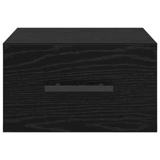 Mesa De Cabeceira - Mesinha De Cabeceira Carvalho preto 35 x 35 x 20 cm