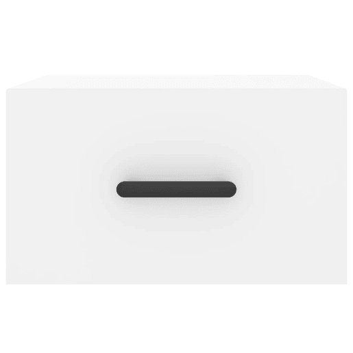 Mesa De Cabeceira De Parede Mesinha De Cabeceira - 35x35x20 cm branco