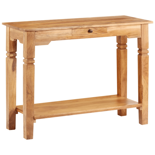 Mesa Consola - Mesa De Entrada 100x40x76 cm madeira de acácia maciça