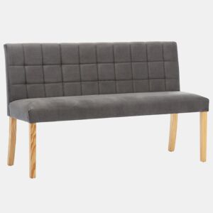 Banco banco 140 x 56 x 86 cm veludo cinza 02_0010902