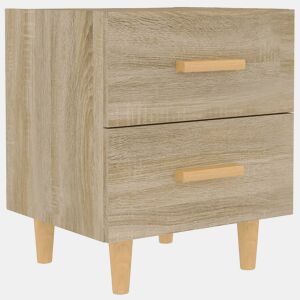 Mesa De Cabeceira - Mesinha De Cabeceira 40x35x47,5 cm cor carvalho sonoma