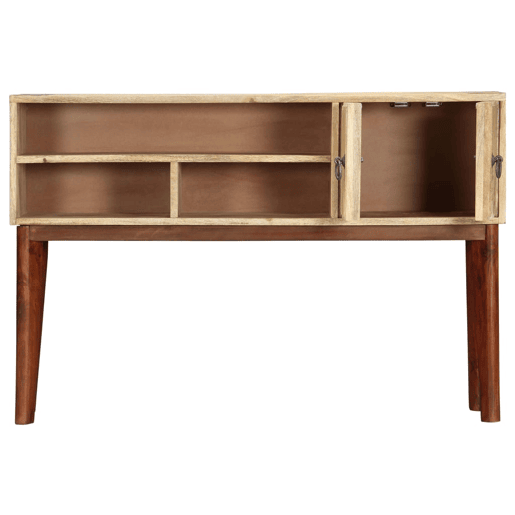 Mesa Consola - Mesa De Entrada 115x30x76 cm madeira de mangueira áspera maciça