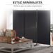 Biombo Metal, Poliéster HOMCOM, hogar - decoración Biombo Metal, Poliéster HOMCOM, hogar - decoración Negro