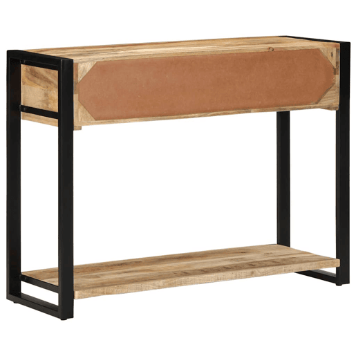 Mesa Consola - Mesa De Entrada 100x35x75 cm manga de madeira áspera maciça Mesa Consola - Mesa De Entrada 100x35x75 cm manga de madeira áspera maciça