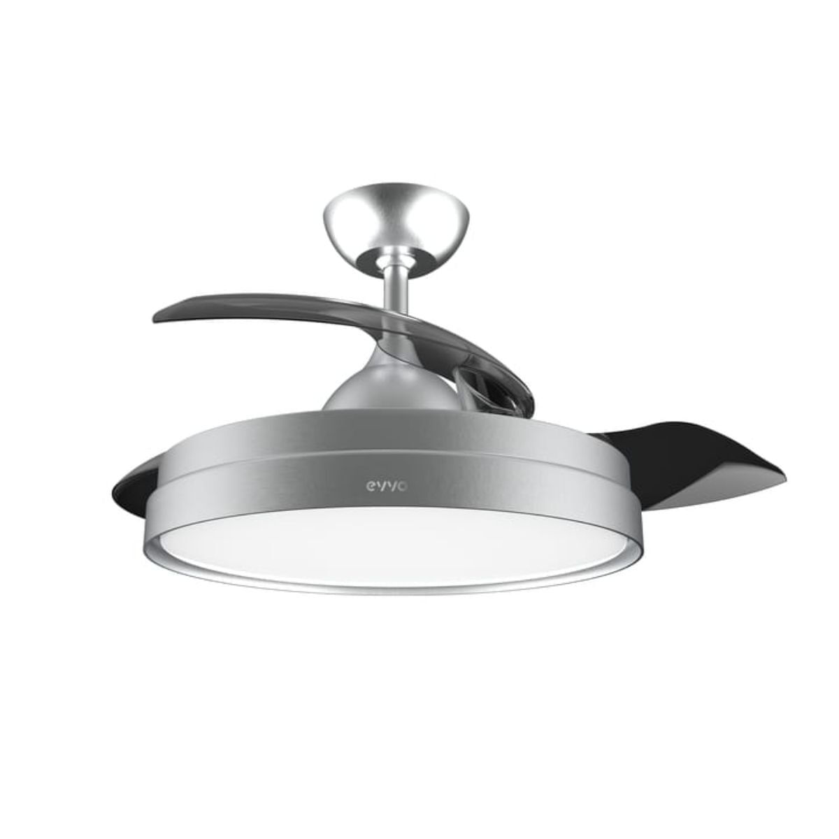 Ventilador de techo Evvo V aspas retráctiles
