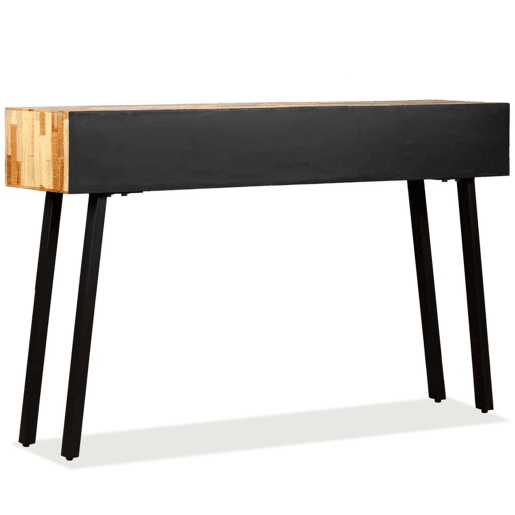 Mesa Consola - Mesa De Entrada teca reciclada maciça 120x30x76 cm