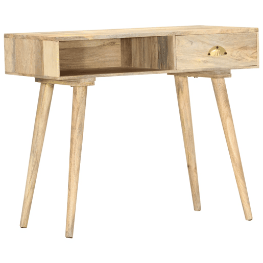 Mesa Consola - Mesa De Entrada 90x45x75 cm madeira de mangueira maciça