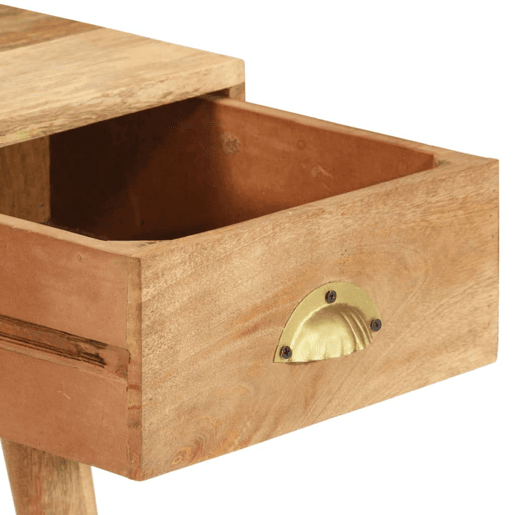 Mesa Consola - Mesa De Entrada 90x45x75 cm madeira de mangueira maciça