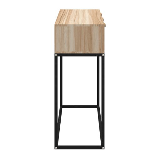 Mesa Consola - Mesa De Entrada 105x30x75 cm derivados de madeira e ferro