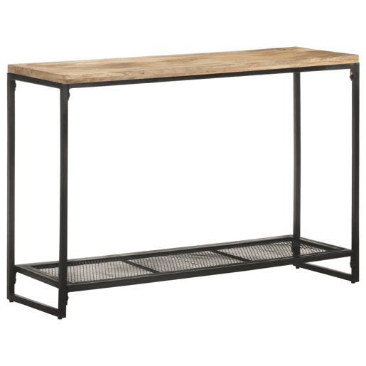Mesa Consola - Mesa De Entrada 110x35x75 cm madeira de mangueira maciça