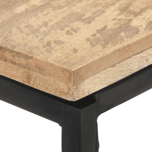 Mesa Consola - Mesa De Entrada 110x35x75 cm madeira de mangueira maciça