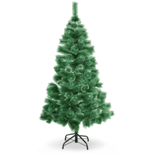 Árvore de Natal artificial de azevinho de 210 cm, árvore de Natal nevada com agulhas de pinheiro naturais e neve Árvore de Natal artificial de azevinho de 210 cm, árvore de Natal nevada com agulhas de pinheiro naturais e neve