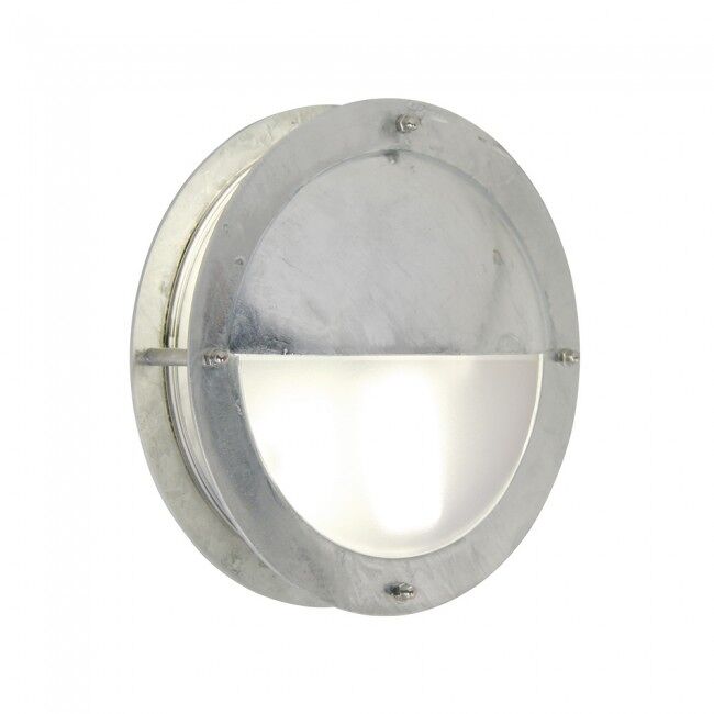 Aplique de exterior galvanizado Malte II steel Nórdico