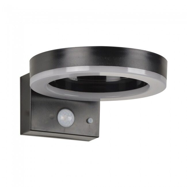 Aplique LED solar con sensor de movimiento Halo (4W) Moderno