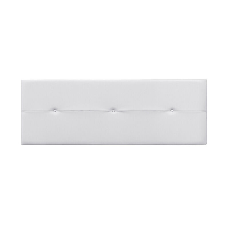 Cabecero de Cama en Polipiel - Diseño Elegante con 3 Botones 55