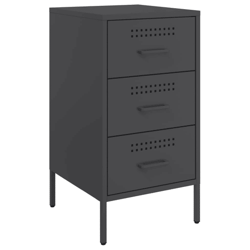 Lote de 2 Mesas De Cabeceira - Mesinhas De Cabeceira 36x39x68 cm aço preto