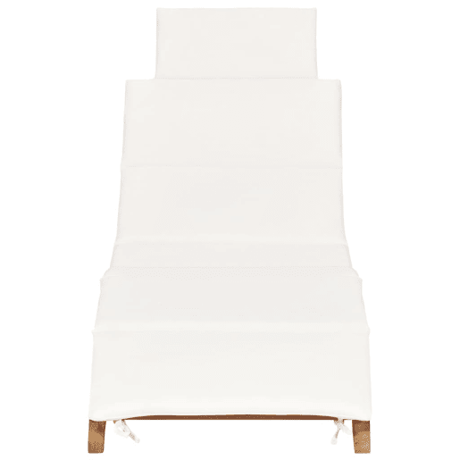 Conjunto de 2 espreguiçadeiras espreguiçadeiras para banhos de sol jardim cama terraço móveis de exterior com almofadas de madeira maciça de teca 02_0012069
